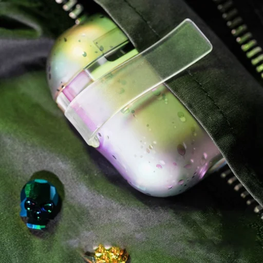 Kingxbar Nebula Airpods 1/2 tok rózsaszín - 6