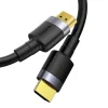 Baseus Cafule HDMI 2.0 kábel 4K 60 Hz 3D 18 Gbps 1m fekete (CADKLF-E01) - 15