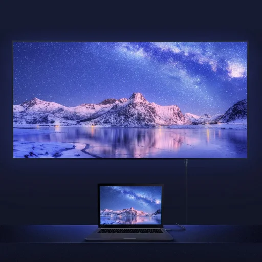 Baseus Cafule HDMI 2.0 kábel 4K 60 Hz 3D 18 Gbps 2m fekete (CADKLF-F01) - 10