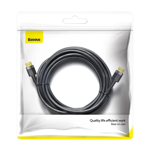 Baseus Cafule HDMI 2.0 kábel 4K 60 Hz 3D 18 Gbps 5 m fekete (CADKLF-H01) - 4
