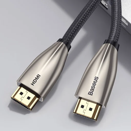 Baseus Horizontal HDMI 2.0 kábel 4K 60 Hz 3D 18 Gbps 3m fekete (CADSP-C01) - 18