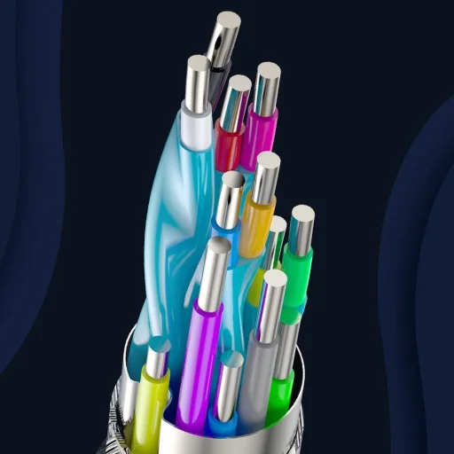 Baseus Horizontal HDMI 2.0 kábel 4K 60 Hz 3D 18 Gbps 3m fekete (CADSP-C01) - 20