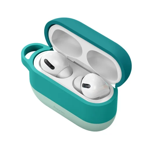 Baseus szilikon AirPods Pro 1/2 tok karabinerrel zöld (WIAPPOD-E06) - 16