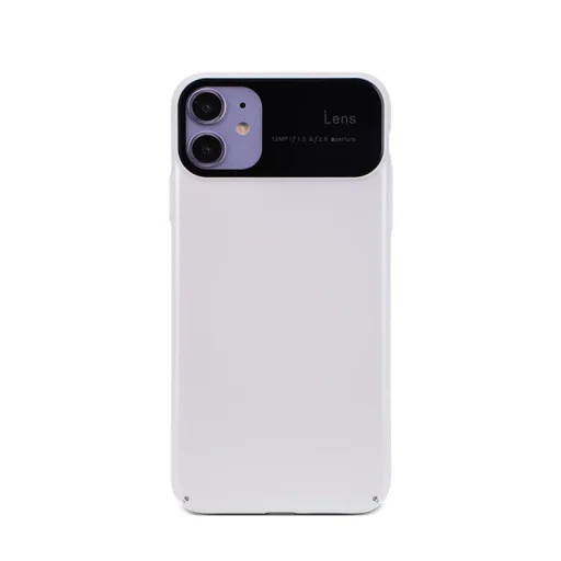 SMD kameravédő slim tok iPhone 11 Pro Max fehér - 1