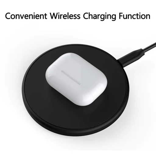 TWS i3 Pro GPS 5.0 vezeték nélküli fülhallgató bluetooth 5,0 töltő tokkal fehér - 2