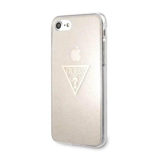 Guess Glitter Triangle tok iPhone 7/8/SE 2020 arany - 7