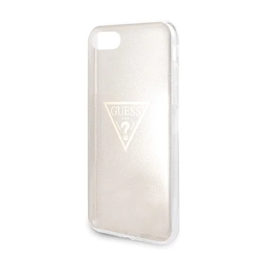 Guess Glitter Triangle tok iPhone 7/8/SE 2020 arany - 5