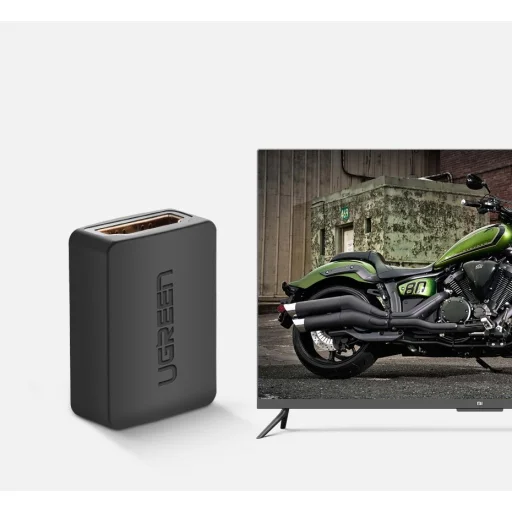 Ugreen adapter csatlakozó HDMI hosszabbító adapter fekete (20107) - 6