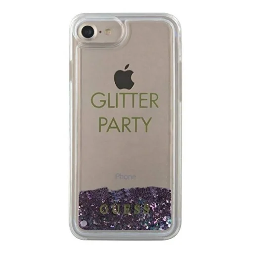 Guess Party Liquid Glitter tok iPhone 6/7/8/SE 2020 lila - 3