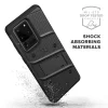 Zizo Bolt katonai minősítésű ütésálló tok Samsung Galaxy S20 Ultra övcsipesszel fekete thumbnail