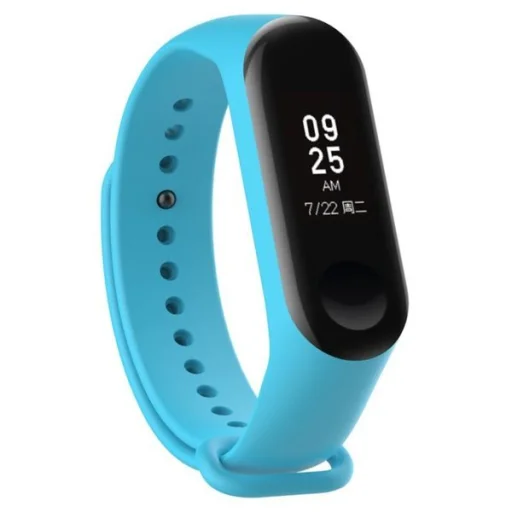 Xiaomi Mi Band 3/4 szilikon szíj kék - 1