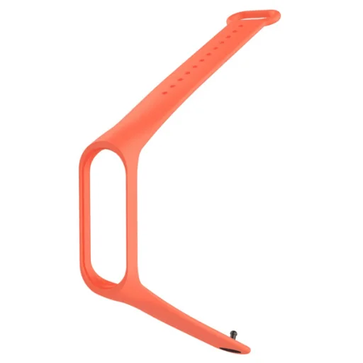 Xiaomi Mi Band 3/4 szilikon szíj narancssárga - 4
