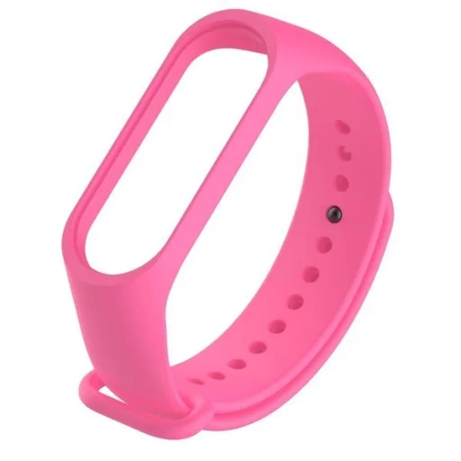 Xiaomi Mi Band 3/4 szilikon szíj pink - 2