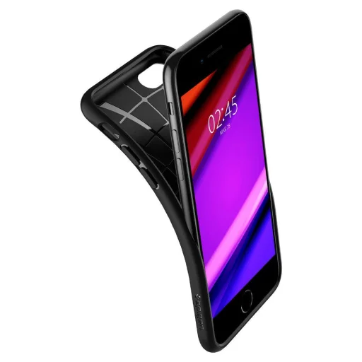 iPhone 7/8/SE 2020 / SE 2022 matt fekete Spigen Core Armor tok (ACS00881) - 7
