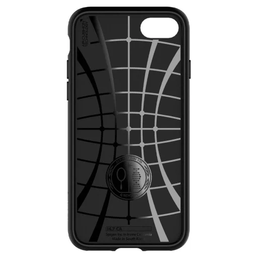 iPhone 7/8/SE 2020 / SE 2022 matt fekete Spigen Core Armor tok (ACS00881) - 5