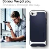 iPhone 7/8/SE 2020/ SE 2022 Spigen Neo Hybrid tok Satin Silver színben (054CS22199) thumbnail