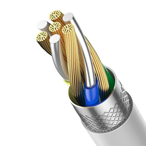 Baseus Xiaobai Type-C gyorstöltő kábel 100W(20V/5A) 1.5m fehér - 10