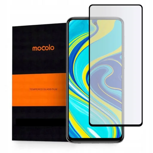 Mocolo TG+ kijelzővédő 9H üvegfólia Xiaomi Redmi Note 9S/9 PRO/9 Pro MAX fekete - 1