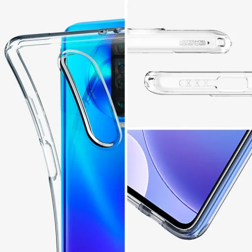 Spigen Liquid Crystal flexibilis TPU gél tok Xiaomi Pocophone X2/Redmi K30 Crystal Clear - 7