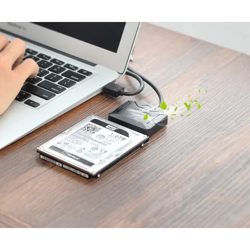 Ugreen HDD/SSD USB 3.0 - SATA adapter fekete (20611) - 8