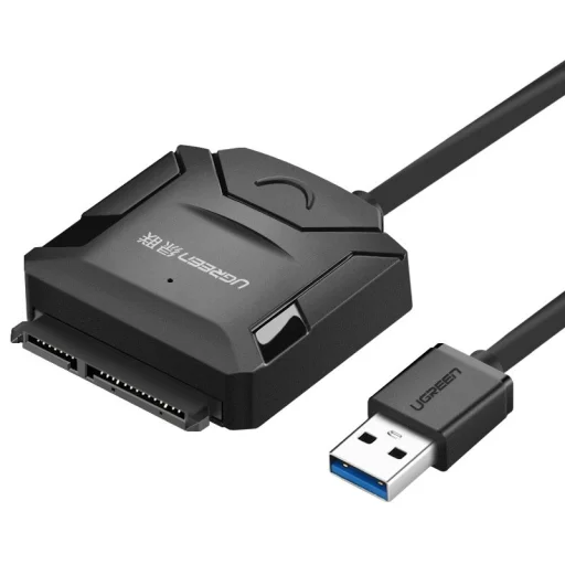 Ugreen HDD/SSD USB 3.0 - SATA adapter fekete (20611) - 1