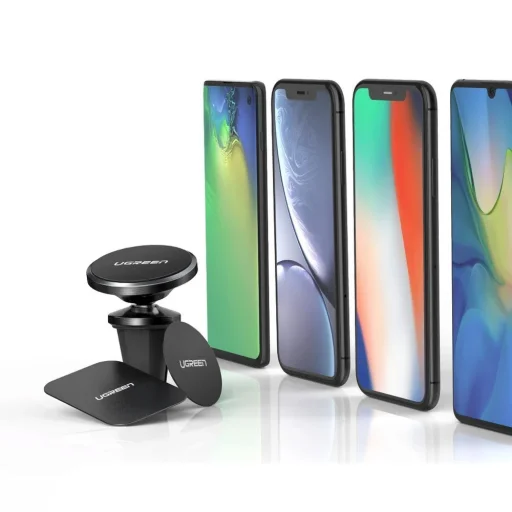 Ugreen Univerzális mágneses autós telefontartó fekete (50323) - 6