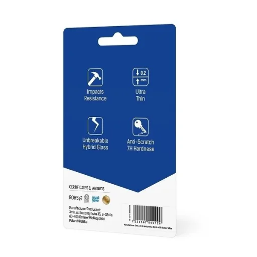 3MK Hybrid kameralencse védő üveg Huawei P40 Lite 4 db - 2