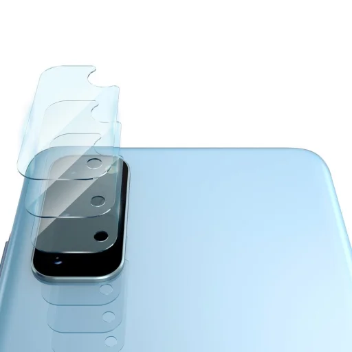 Ringke Invisible Defender 0.25 mm kameralencse védő üvegfólia Samsung S20 3 db (IGSG0016) - 1