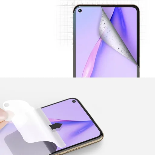 Ringke Dual Easy 2x kijelzővédő PET fólia Huawei P40 Lite (DWHW0004) - 5