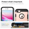 iPhone 7/8/SE 2020/ SE 2022 Spigen Tough Armor 2 tok kihajtható támasszal Blush Gold színben thumbnail