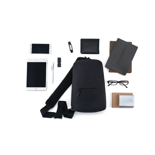 Xiaomi Mi City Sling Bag sötét szürke színben - 4