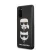 Karl Lagerfeld KLHCS62KICKC Embossed Samsung Galaxy S20 tok fekete thumbnail