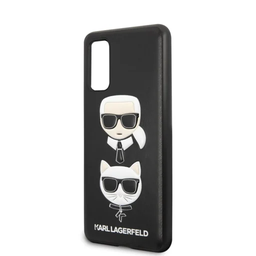 Karl Lagerfeld KLHCS62KICKC Embossed Samsung Galaxy S20 tok fekete - 6
