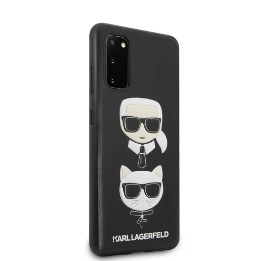 Karl Lagerfeld KLHCS62KICKC Embossed Samsung Galaxy S20 tok fekete - 4