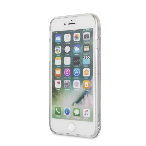 iPhone 7/8/SE 2020 Guess GUHCI8LGIRGP Gradient Liquid Glitter Circle tok - 4