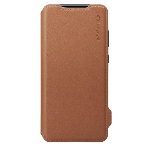Spigen Ciel Wallet Brick fliptok Samsung S20+ Plus Saddle Brown - 4