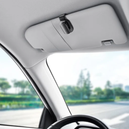 Baseus Platinum autós rögzítő csipesz szemüvegekhez ezüst - 15