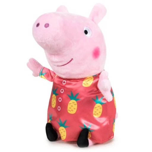 Peppa Malac ananászos ruhás plüssfigura 20 Cm - 1
