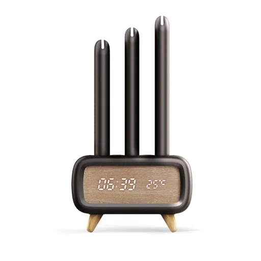 3in1 dokkoló állomás 3x 8000 mAh powerbankkal fekete - 1