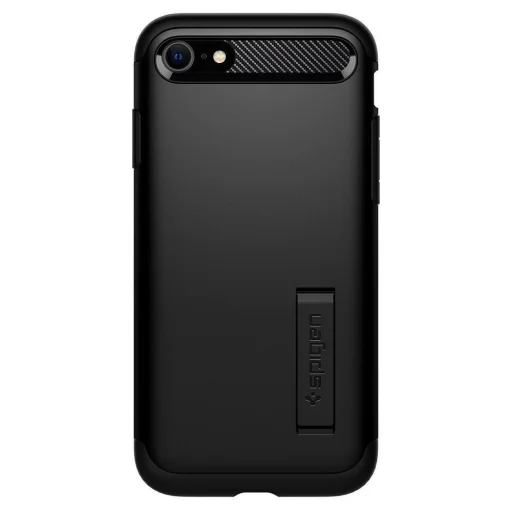 iPhone 7/8/SE 2020/ SE 2022 Spigen Slim armor tok feteke színben - 4