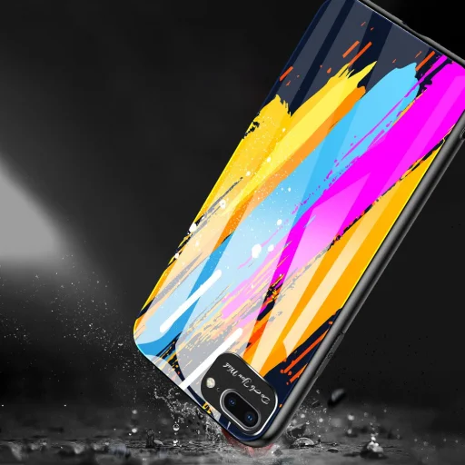 iPhone 7/8/SE 2020/SE 2022 9H üveghátlapú tok és kameravédő  - 19