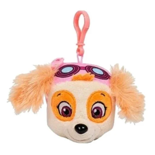 Mancs Őrjárat plüss kulcstartó / pénztárca  Skye 9 Cm - 1