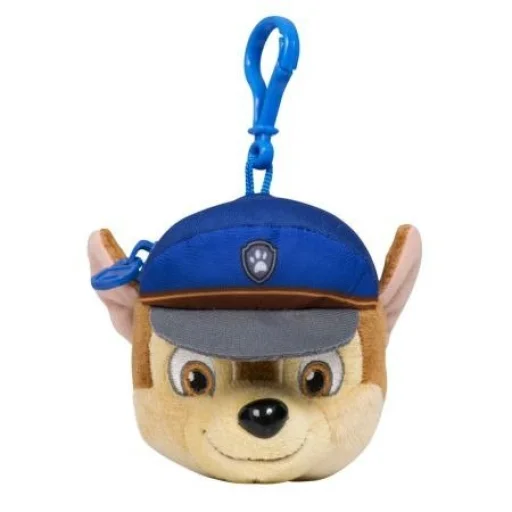 Mancs Őrjárat plüss kulcstartó / pénztárca Chase 9 Cm - 1