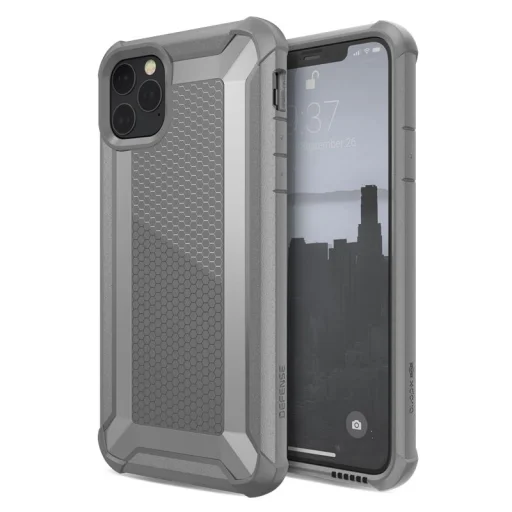 X-DORIA Defense Tactical tok iPhone 11 Pro Max szürke ütésálló - 1