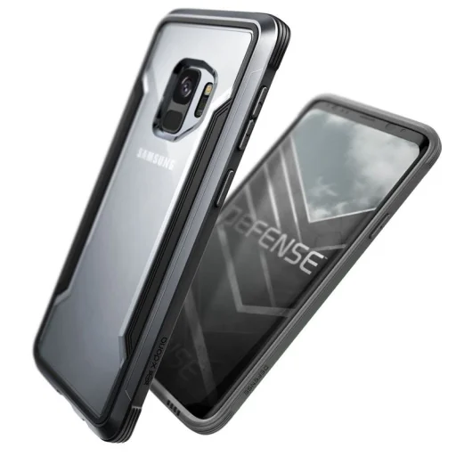 X-DORIA Defense Shield tok Samsung Galaxy S9 fekete ütésálló - 1