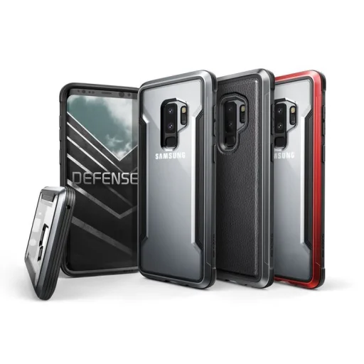 X-DORIA Defense Shield tok Samsung Galaxy S9 fekete ütésálló - 4