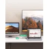 Ugreen Multifunkciós USB HUB 2x USB Typ C - USB Typ C PD (Thunderbolt 3, 100W, 4K@60 Hz, 10 Gbps) / HDMI 4K@30 Hz / 3x USB 3.0 MacBook Pro / Air szürke (60559) thumbnail