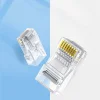Ugreen 100x RJ45 csatlakozó fej 8P8C CAT 6 átlátszó - 6