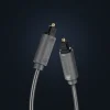 Ugreen Toslink SPDIF optikai audio kábel 2m szürke (70892) thumbnail