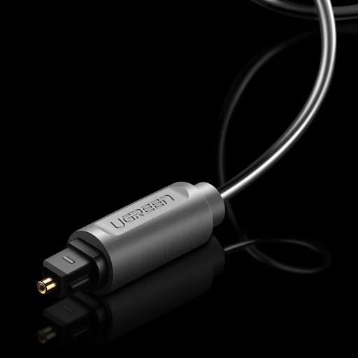 Ugreen Toslink SPDIF optikai audio kábel 2m szürke (70892) - 9